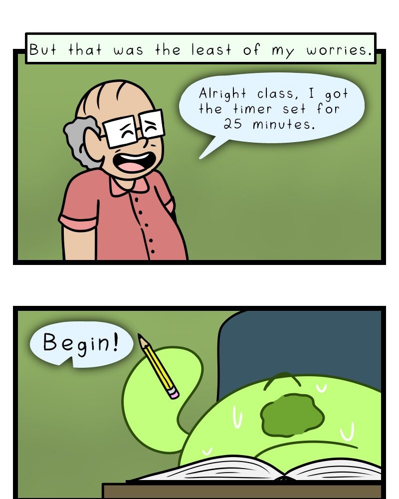 Life of a Highschool Slime - Episode 4, Page 5: Sophomore Year- Chapter 4